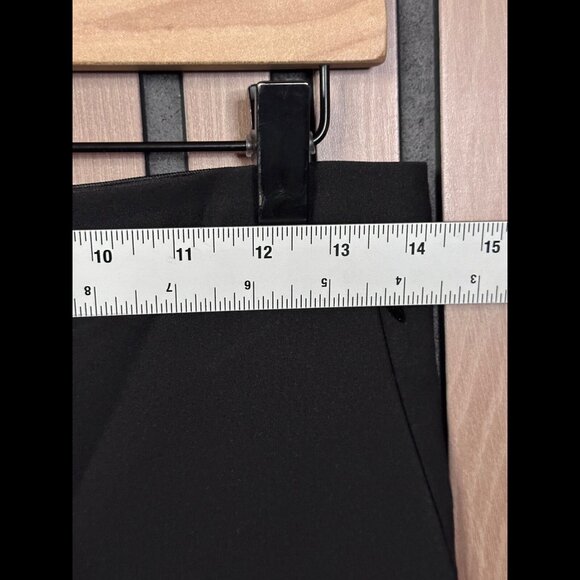 COS Pants 6 / S Womens Black Skinny Flat Front Stretch Elastic Waist - Picture 3 of 10
